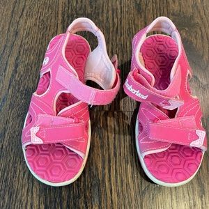 Timberland Pink Girls Sandals Size 12